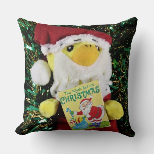 Oreiller de Noël Danny Duck Santa (Recto)