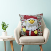 Oreiller de Noël Danny Duck Santa (Chaise)