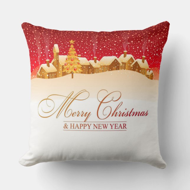 Oreiller de Noël/Joyeux Noël (Recto)