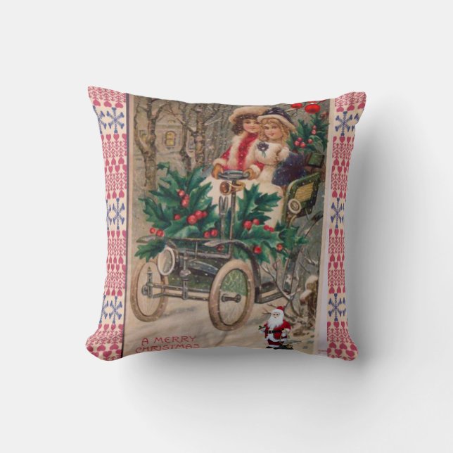 Oreiller de Noël, Joyeux Noël (Recto)