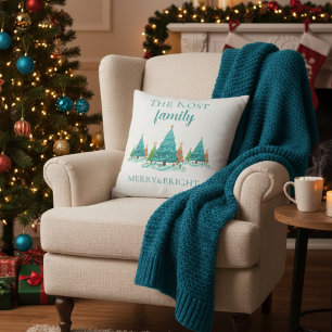 Oreiller de Noël personnalisé