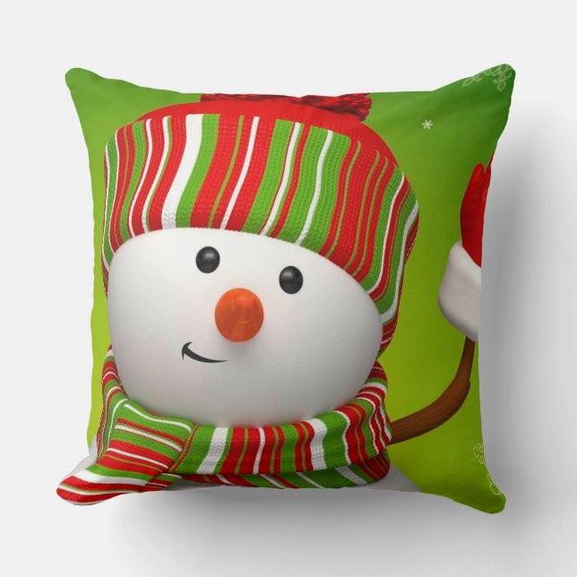 Oreiller de Noël/Snowman (Recto)