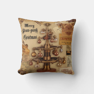 Oreiller de Noël Steampunk