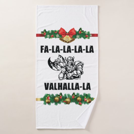 Oreiller de Noël Valhalla Thaillow (Serviette de bain)
