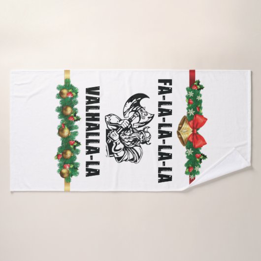 Oreiller de Noël Valhalla Thaillow (Serviette de bain)