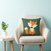 OREILLER DE NURSERY D'ANIMAUX DE BOIS DE RENARD (Chaise)