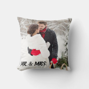 Oreiller de photo de mariage facilement personnali