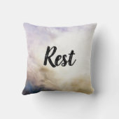 Oreiller de repos avec écriture biblique (Verso)