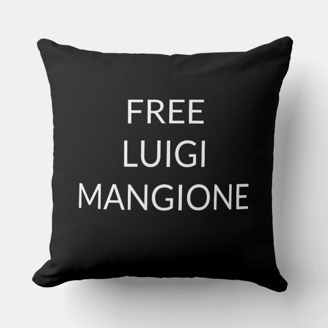 Oreiller de soutien avec message pour Luigi Mangio (Recto)
