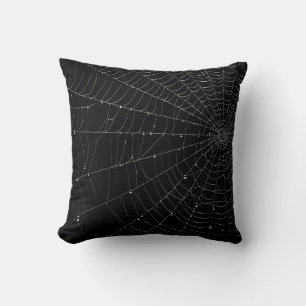 Oreiller de toile d'araignée effrayant pour Hallow