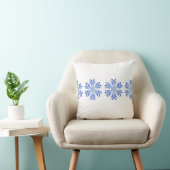 Oreiller de vacances-Flocons de neige (Chaise)