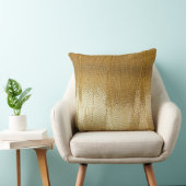 Oreiller décoratif à impression dorée (Chaise)
