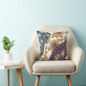 Oreiller décoratif à motif floral (Chaise)