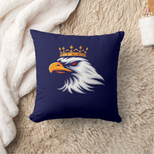 Oreiller décoratif Aigle Couronne Royale