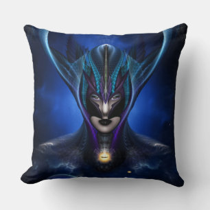 Oreiller décoratif bleu foncé Taidushan Sai