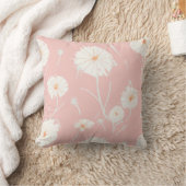Oreiller décoratif Dandelion Puff rose (Couverture)