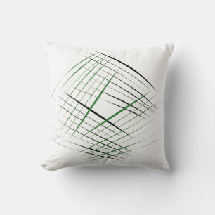 Oreiller décoratif d'art en ligne minimaliste – 16