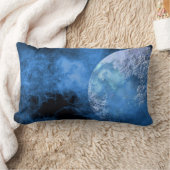 Oreiller décoratif de la lune spatiale (Couverture)
