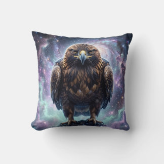 Oreiller décoratif Eagle Starlight – Art galactiqu