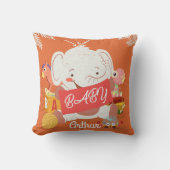 Oreiller décoratif Éléphant bébé (Recto)