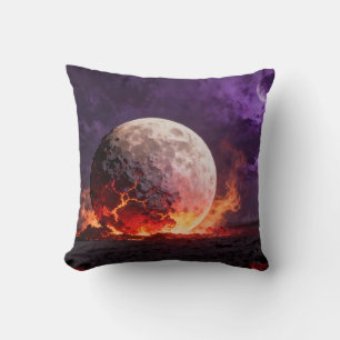 Oreiller décoratif Fantastique Lune de lave