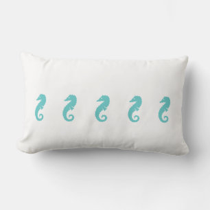 Oreiller décoratif hippocampes