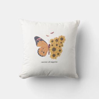 Oreiller Décoratif Papillon – Coussin Inspiré de l