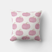Oreiller décoratif Pastel Pink Pumpkin automne pou (Recto)