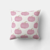 Oreiller décoratif Pastel Pink Pumpkin Fall pour f (Verso)