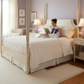 Oreiller décoratif personnalisé à ruban violet