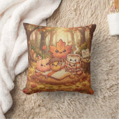 Oreiller des amis de la forêt d'automne (Couverture)