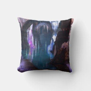 Oreiller des Grottes scintillantes la nuit