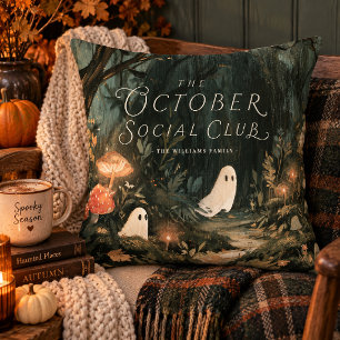Oreiller d'Halloween du Club Social d'Octobre pers