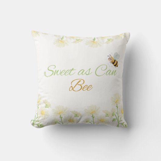 Oreiller doux comme une abeille (Recto)