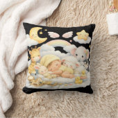 Oreiller Dreamland pour bébé – Animaux mignons et (Couverture)