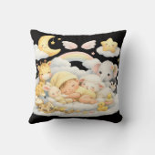 Oreiller Dreamland pour bébé – Animaux mignons et (Verso)