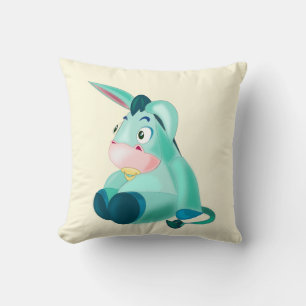 Oreiller drôle de bébé âne mignon