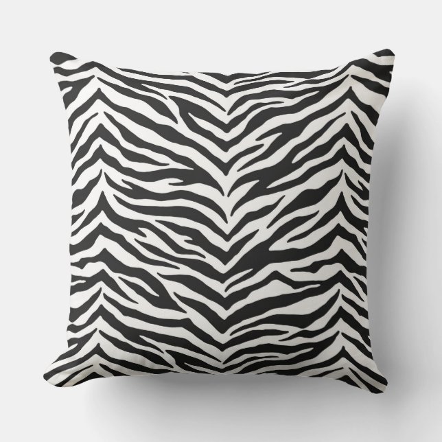 Oreiller extérieur Zebra Print (Recto)