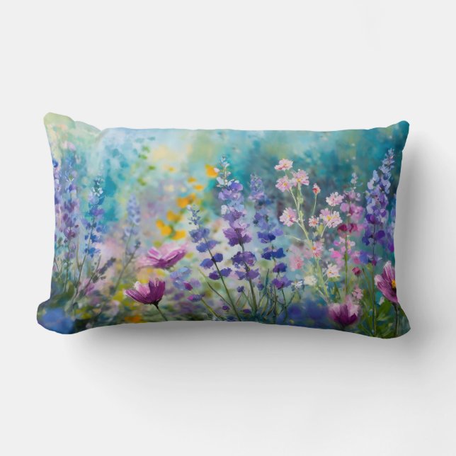 Oreiller Fantaisie Fleur Sauvage (Recto)