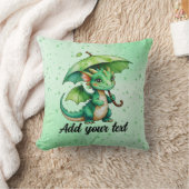 Oreiller Fantastique de Bébé Dragon Mignon (Couverture)