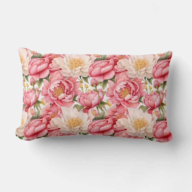 Oreiller Fleurs de Paeonie (Recto)