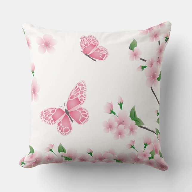 Oreiller Fleurs de Printemps (Recto)