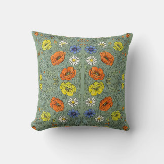 Oreiller Floral Citrus Burst