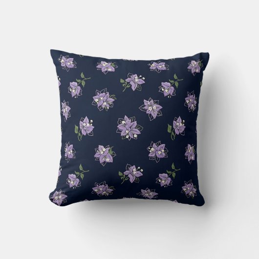 Oreiller floral sans couture (Recto)