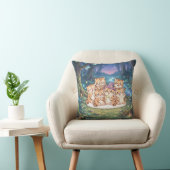 Oreiller Forêt Enchantée du Tigre (Chaise)
