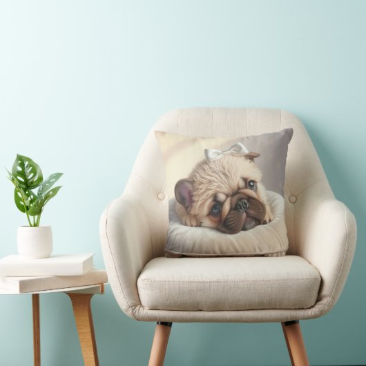 Oreiller Frenchie (Chaise)