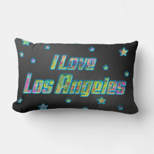 Oreiller I Love Los Angeles Smile Stars