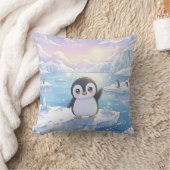 Oreiller iceberg manchot mignon (Couverture)