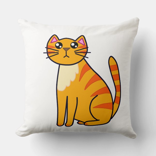 Oreiller imprimé CHAT MIGNON (Recto)
