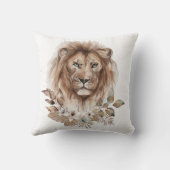 Oreiller imprimé Safari Lion (Verso)